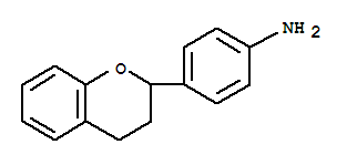 Benzenamine, 4-(3,4-dihydro-2h-1-benzopyran-2-yl)-(9ci)Structure,73110-90-4Structure Benzenamine, 4-(3,4-dihydro-2h-1-benzopyran-2-yl)-(9ci) Structure,73110-90-4Structure