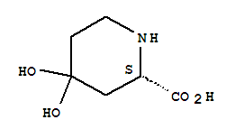 2-Piperidinecarboxylicacid,4,4-dihydroxy-,(s)-(9ci)Structure,732225-51-3Structure 2-Piperidinecarboxylicacid,4,4-dihydroxy-,(s)-(9ci) Structure,732225-51-3Structure