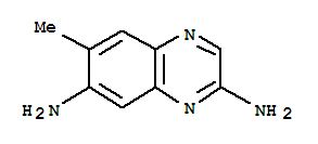Quinoxaline, 2,7-diamino-6-methyl- (5ci)Structure,732303-55-8Structure Quinoxaline, 2,7-diamino-6-methyl- (5ci) Structure,732303-55-8Structure