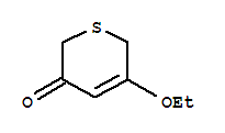 2H-thiopyran-3(6h)-one,5-ethoxy-(9ci) Structure,73269-10-0Structure