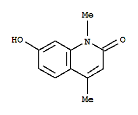 2(1H)-quinolinone,7-hydroxy-1,4-dimethyl-(9ci)Structure,73290-60-5Structure 2(1H)-quinolinone,7-hydroxy-1,4-dimethyl-(9ci) Structure,73290-60-5Structure