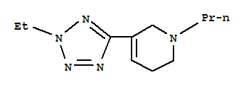 Pyridine, 3-(2-ethyl-2h-tetrazol-5-yl)-1,2,5,6-tetrahydro-1-propyl-(9ci)Structure,732963-48-3Structure Pyridine, 3-(2-ethyl-2h-tetrazol-5-yl)-1,2,5,6-tetrahydro-1-propyl-(9ci) Structure,732963-48-3Structure