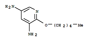 3,5-Pyridinediamine,2-(pentyloxy)-(9ci)Structure,733698-96-9Structure 3,5-Pyridinediamine,2-(pentyloxy)-(9ci) Structure,733698-96-9Structure
