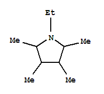 (4CI)-1-乙基-2,3,4,5-四甲基吡咯烷結(jié)構(gòu)式_733792-98-8結(jié)構(gòu)式