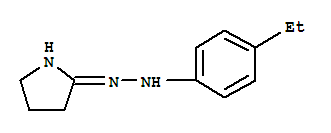 2-Pyrrolidinone,(4-ethylphenyl)hydrazone(9ci)Structure,734475-61-7Structure 2-Pyrrolidinone,(4-ethylphenyl)hydrazone(9ci) Structure,734475-61-7Structure