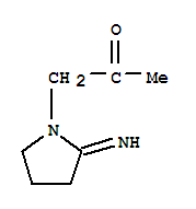 2-Propanone, 1-(2-imino-1-pyrrolidinyl)-(9ci)Structure,734497-37-1Structure 2-Propanone, 1-(2-imino-1-pyrrolidinyl)-(9ci) Structure,734497-37-1Structure