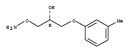 2-Propanol,1-(aminooxy)-3-(3-methylphenoxy)-,(2r)-(9ci)Structure,734525-05-4Structure 2-Propanol,1-(aminooxy)-3-(3-methylphenoxy)-,(2r)-(9ci) Structure,734525-05-4Structure
