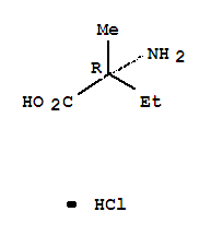 (R)-2-氨基-2-甲基-丁酸鹽酸鹽結(jié)構(gòu)式_73473-40-2結(jié)構(gòu)式