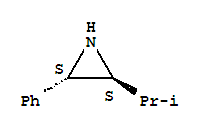 反式-(9ci)-2-(1-甲基乙基)-3-苯基-氮丙啶結(jié)構(gòu)式_73475-45-3結(jié)構(gòu)式