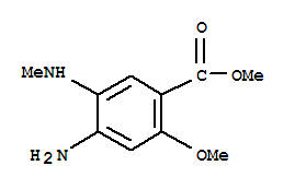 Benzoic acid, 4-amino-2-methoxy-5-(methylamino)-, methyl ester (9ci)Structure,735287-36-2Structure Benzoic acid, 4-amino-2-methoxy-5-(methylamino)-, methyl ester (9ci) Structure,735287-36-2Structure