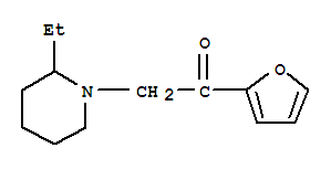 Ethanone, 2-(2-ethyl-1-piperidinyl)-1-(2-furanyl)-(9ci)Structure,735301-19-6Structure Ethanone, 2-(2-ethyl-1-piperidinyl)-1-(2-furanyl)-(9ci) Structure,735301-19-6Structure