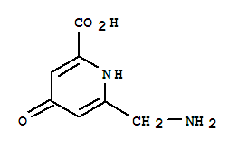 2-Pyridinecarboxylicacid,6-(aminomethyl)-1,4-dihydro-4-oxo-(9ci)Structure,736110-81-9Structure 2-Pyridinecarboxylicacid,6-(aminomethyl)-1,4-dihydro-4-oxo-(9ci) Structure,736110-81-9Structure