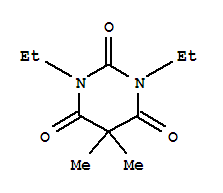 (4ci)-1,3-二乙基-5,5-二甲基-巴比妥酸結(jié)構(gòu)式_736156-92-6結(jié)構(gòu)式