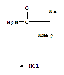 3-(Dimethylamino)azetidine-3-carboxamide dihydrochlorideStructure,736994-13-1Structure 3-(Dimethylamino)azetidine-3-carboxamide dihydrochloride Structure,736994-13-1Structure