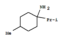 Cyclohexanamine, 4-methyl-1-(1-methylethyl)-(9ci) Structure,737715-32-1Structure
