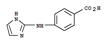 4-(1H-imidazol-2-ylamino)-benzoic acidStructure,737732-00-2Structure 4-(1H-imidazol-2-ylamino)-benzoic acid Structure,737732-00-2Structure