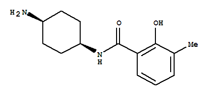 Benzamide, n-(cis-4-aminocyclohexyl)-2-hydroxy-3-methyl-(9ci)Structure,738577-53-2Structure Benzamide, n-(cis-4-aminocyclohexyl)-2-hydroxy-3-methyl-(9ci) Structure,738577-53-2Structure