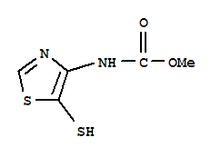 Carbamic acid, (5-mercapto-4-thiazolyl)-, methyl ester (9ci) Structure,738619-30-2Structure
