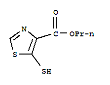 4-Thiazolecarboxylicacid,5-mercapto-,propylester(9ci)Structure,738619-80-2Structure 4-Thiazolecarboxylicacid,5-mercapto-,propylester(9ci) Structure,738619-80-2Structure