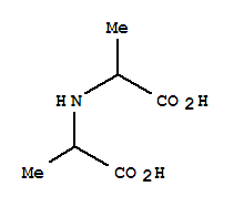 n-(1-羧基乙基)-L-丙氨酸(9ci)結(jié)構(gòu)式_73890-66-1結(jié)構(gòu)式