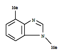 1H-benzimidazole,1,4-dimethyl-(9ci)Structure,73902-54-2Structure 1H-benzimidazole,1,4-dimethyl-(9ci) Structure,73902-54-2Structure