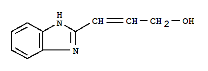 2-Propen-1-ol,3-(1h-benzimidazol-2-yl)-(9ci)Structure,73922-35-7Structure 2-Propen-1-ol,3-(1h-benzimidazol-2-yl)-(9ci) Structure,73922-35-7Structure