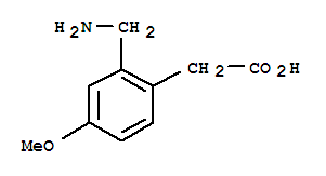 Benzeneacetic acid, 2-(aminomethyl)-4-methoxy-(9ci)Structure,739311-32-1Structure Benzeneacetic acid, 2-(aminomethyl)-4-methoxy-(9ci) Structure,739311-32-1Structure