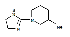 (9ci)-1-(4,5-二氫-1H-咪唑-2-基)-3-甲基-哌啶結(jié)構(gòu)式_739316-85-9結(jié)構(gòu)式