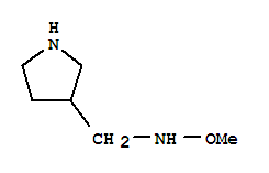 3-Pyrrolidinemethanamine,n-methoxy-(9ci)Structure,739334-93-1Structure 3-Pyrrolidinemethanamine,n-methoxy-(9ci) Structure,739334-93-1Structure