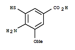 Benzoic acid, 4-amino-3-mercapto-5-methoxy-(9ci)Structure,739366-12-2Structure Benzoic acid, 4-amino-3-mercapto-5-methoxy-(9ci) Structure,739366-12-2Structure