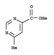 (9ci)-6-甲基-4-嘧啶羧酸甲酯結(jié)構(gòu)式_73955-53-0結(jié)構(gòu)式