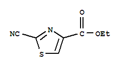 4-Thiazolecarboxylicacid,2-cyano-,ethylester(9ci)Structure,73956-19-1Structure 4-Thiazolecarboxylicacid,2-cyano-,ethylester(9ci) Structure,73956-19-1Structure