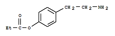 (9ci)-4-(2-氨基乙基)-苯酚丙酸酯結(jié)構(gòu)式_740027-02-5結(jié)構(gòu)式
