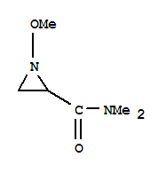 順式-(9ci)-1-甲氧基-N,N-二甲基-2-氮丙啶羧酰胺結構式_74016-59-4結構式