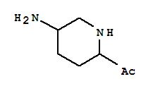 Ethanone, 1-(5-amino-2-piperidinyl)-(9ci)Structure,740740-56-1Structure Ethanone, 1-(5-amino-2-piperidinyl)-(9ci) Structure,740740-56-1Structure