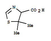 4-Thiazolecarboxylicacid,4,5-dihydro-5,5-dimethyl-(9ci)Structure,740742-98-7Structure 4-Thiazolecarboxylicacid,4,5-dihydro-5,5-dimethyl-(9ci) Structure,740742-98-7Structure