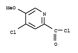 2-Pyridinecarbonyl chloride, 4-chloro-5-methoxy-(9ci)Structure,740744-31-4Structure 2-Pyridinecarbonyl chloride, 4-chloro-5-methoxy-(9ci) Structure,740744-31-4Structure
