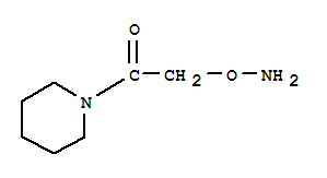 (9ci)-1-[(氨基氧基)乙?；鵠-哌啶結(jié)構(gòu)式_741246-54-8結(jié)構(gòu)式