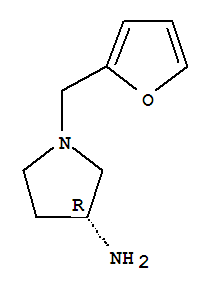 3-Pyrrolidinamine,1-(2-furanylmethyl)-,(3r)-(9ci)Structure,741290-15-3Structure 3-Pyrrolidinamine,1-(2-furanylmethyl)-,(3r)-(9ci) Structure,741290-15-3Structure