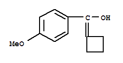 Benzenemethanol, alpha-cyclobutylidene-4-methoxy-(9ci)Structure,741653-53-2Structure Benzenemethanol, alpha-cyclobutylidene-4-methoxy-(9ci) Structure,741653-53-2Structure