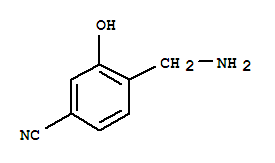 Benzonitrile, 4-(aminomethyl)-3-hydroxy-(9ci)Structure,741670-77-9Structure Benzonitrile, 4-(aminomethyl)-3-hydroxy-(9ci) Structure,741670-77-9Structure