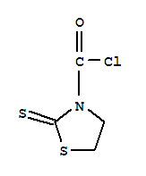 3-Thiazolidinecarbonyl chloride, 2-thioxo-(9ci)Structure,74179-13-8Structure 3-Thiazolidinecarbonyl chloride, 2-thioxo-(9ci) Structure,74179-13-8Structure