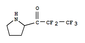 1-Propanone, 2,2,3,3,3-pentafluoro-1-(2-pyrrolidinyl)-(9ci)Structure,742038-20-6Structure 1-Propanone, 2,2,3,3,3-pentafluoro-1-(2-pyrrolidinyl)-(9ci) Structure,742038-20-6Structure