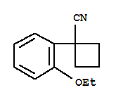 Cyclobutanecarbonitrile, 1-(2-ethoxyphenyl)-(9ci) Structure,74205-11-1Structure