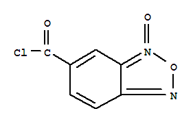 2,1,3-苯噁二唑-5-羰酰氯, 3-氧化物 (9ci)結(jié)構(gòu)式_74221-41-3結(jié)構(gòu)式