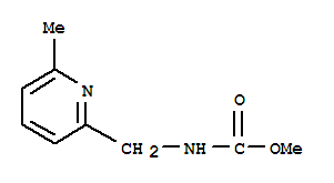 Carbamic acid, [(6-methyl-2-pyridinyl)methyl]-, methyl ester (9ci) Structure,742633-75-6Structure