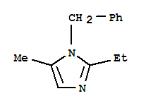 (9ci)-2-乙基-5-甲基-1-(苯基甲基)-1H-咪唑結(jié)構(gòu)式_743365-92-6結(jié)構(gòu)式