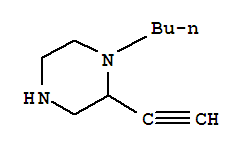 (9ci)-1-丁基-2-乙炔-哌嗪結(jié)構(gòu)式_743368-10-7結(jié)構(gòu)式