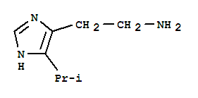 (9ci)-5-(1-甲基乙基)-1H-咪唑-4-乙胺結(jié)構(gòu)式_74337-17-0結(jié)構(gòu)式