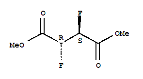 (r*,s*)-(9ci)-2,3-二氟-丁二酸二甲酯結(jié)構(gòu)式_74398-81-5結(jié)構(gòu)式